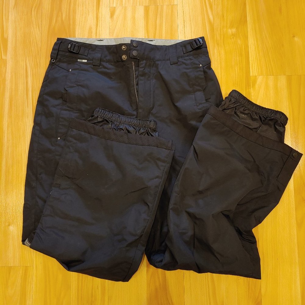 Columbia Men's (Sm) Snow Pants, Black